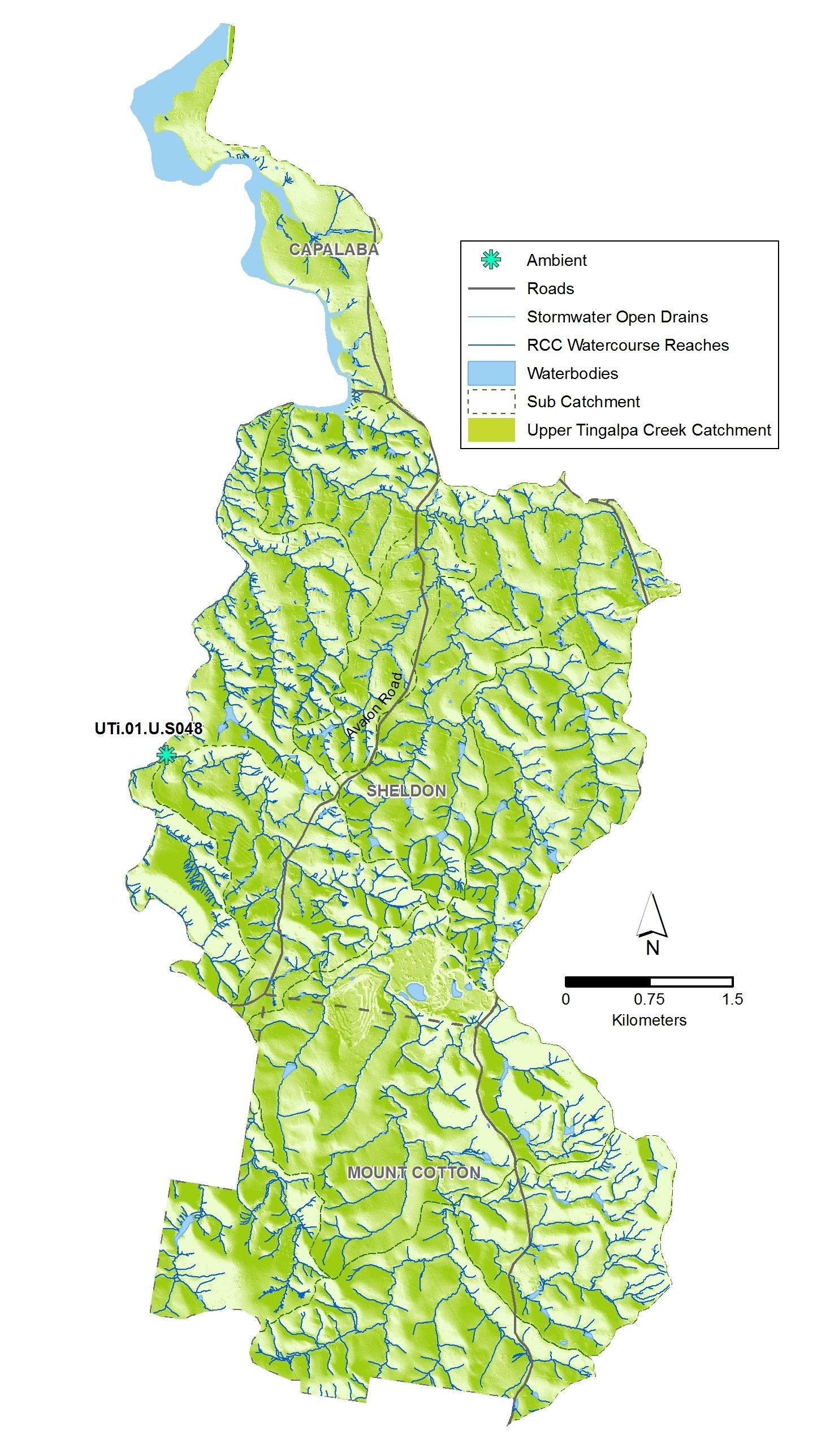 Upper Tingalpa Creek Catchment