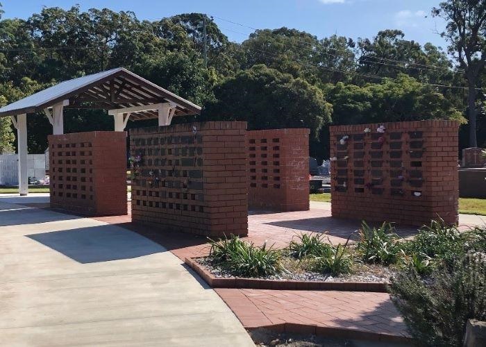 Columbarium walls