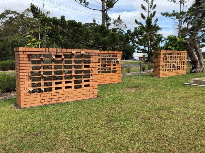 Columbarium walls