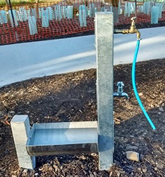 Redlands Track Park trough