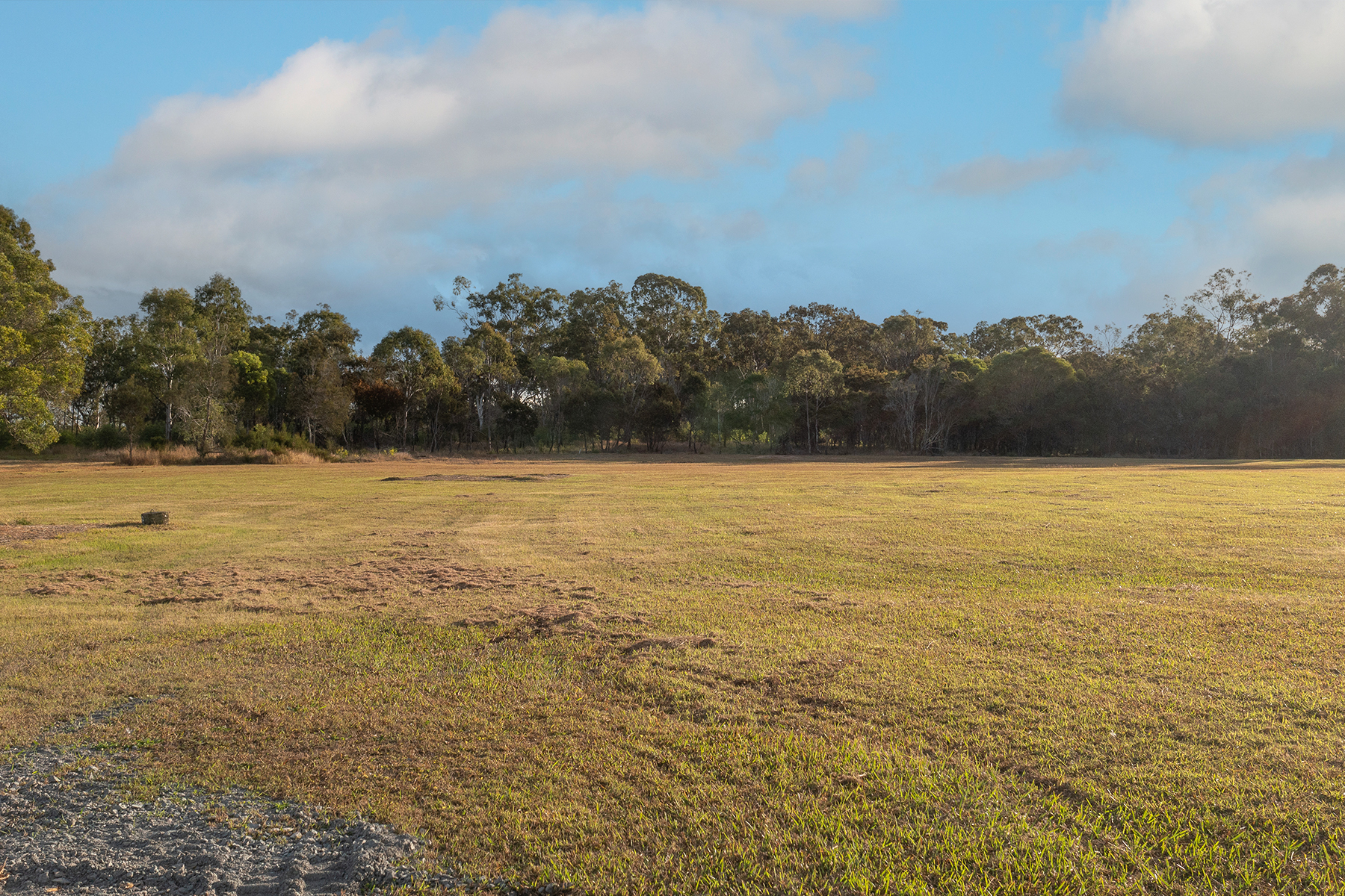 Birkdale Community Precinct grass paddock