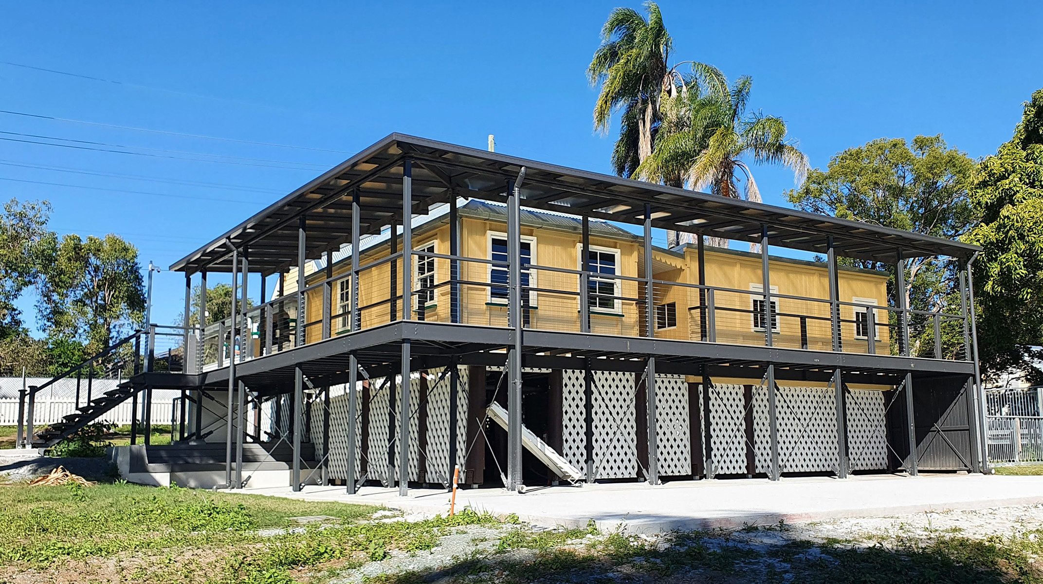 Birkdale Community Precinct Willards Farm side view