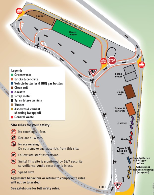Birkdale RWC upper area map