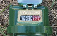 water meter reading