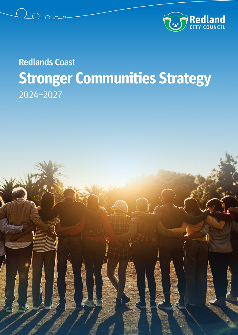 Redlands Coast Stronger Communities Strategy 2024–2027 cover